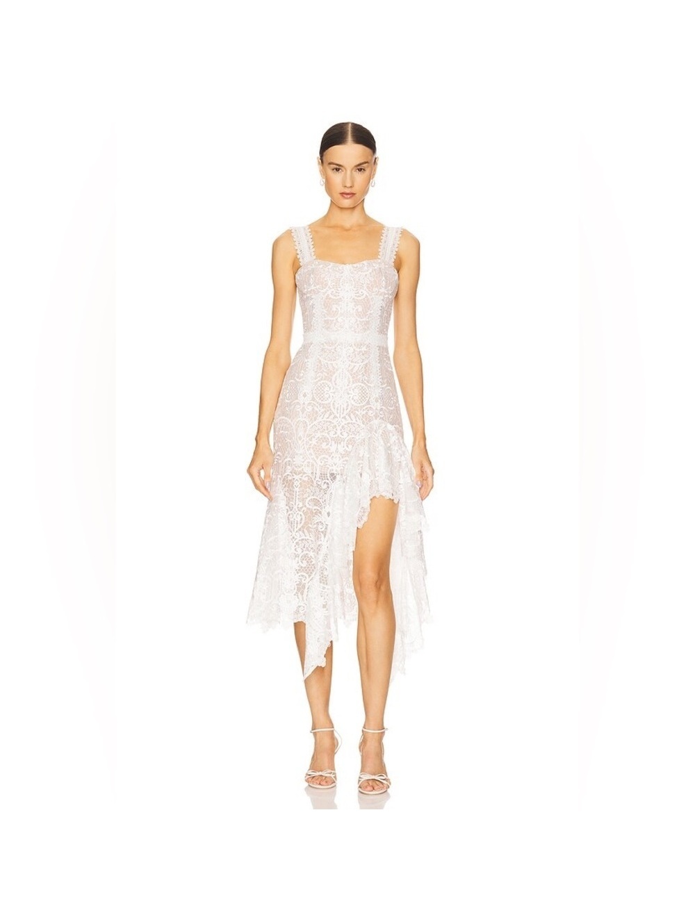 Bronx and Banco Tiffany Blanc Dress in White, Revolve, NWT, Size 4